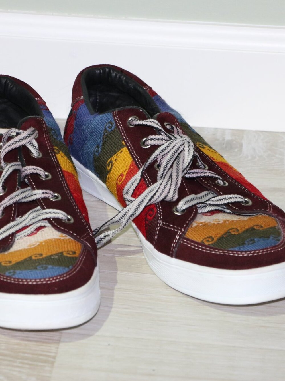 Passeri Sneakers - "Ola" Merlot